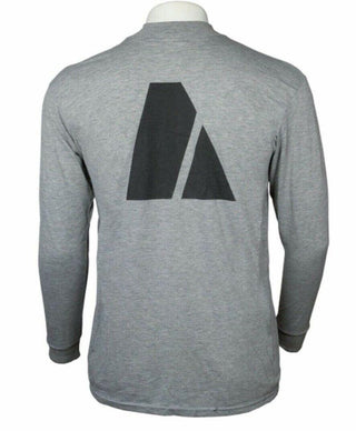 ARMY T-Shirt, grau / Sport T-Shirt, Langarm - MEGOHA-ARMY