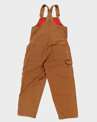 Tan Canvas Denim Arbeitsanzug