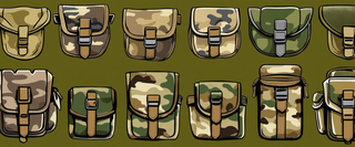US ARMY Überschuss, ACU POUCH, MULTICAM, COYOTE