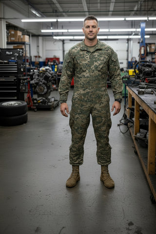 Original US Army "Cold Weather" Mechaniker-Overall – Extra dickes Gewebe