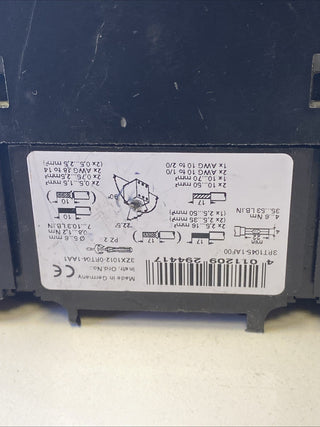 Siemens SIRIUS Leistungsschütz 3RT1045-1AF00 | Baugröße S3 | 110V AC | Gebraucht5