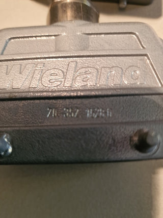 5x Wieland Gehäuseoberteil 70.352.0628.0, #71