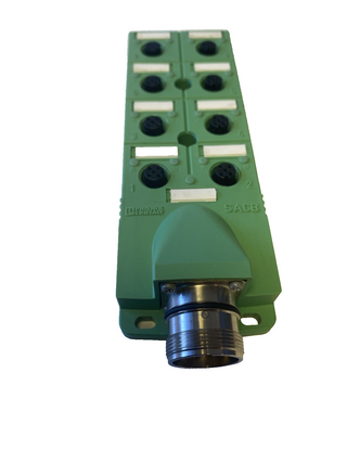 Phoenix Contact Verteilerbox SACB-8/16-M23 180, 1692789, 8x M12 auf M23, gebrauc1