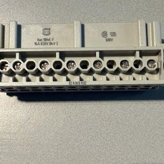 Harting Buchseneinsatz Han 10HvE-F-s 09340102701 10 HVE-BU-S 16A 830V NEU1