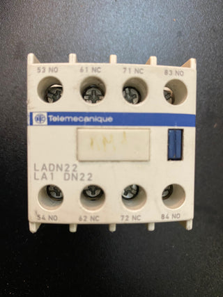 Telemecanique LADN22 Hilfsschalterblock 2S + 2Ö, gebraucht, getestet0