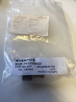 AVENTICS 7472D00623 Endanschlag für Minischlitten MSC-12 / MSC-16 | NEU & OVP0