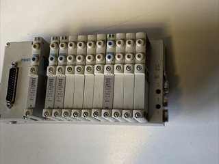 Festo VTUG-10 Ventilinsel VUVG Pneumatik Magnetventil SPS PLC Schaltschrank21