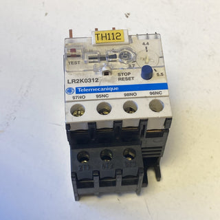 Telemecanique / Schneider Electric LR2K0312 Thermisches Überlastrelais 3,7-5,5A0
