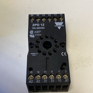 2x Carlo Gavazzi ZPD 12; Relay Base; 400VAC; 10A; 11-Pin2