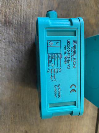 Pepperl+Fuchs Ultraschall-Sensor UB2000-F42-E6-V15 (Neu & OVP)8