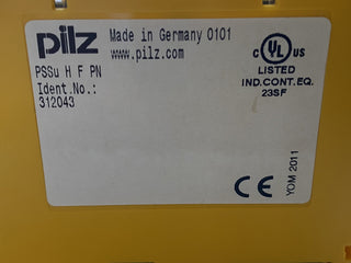 Pilz PSSu H F PN | Kopfmodul PROFINET / PROFIsafe | Art.-Nr. 312043 | Neu (Sonst6