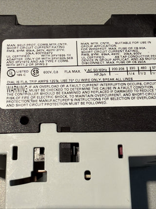 Siemens 3RV1021-0HA10 Leistungsschalters,3