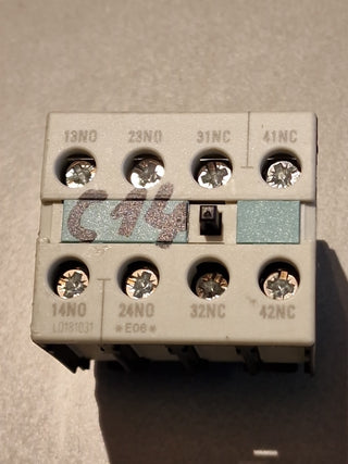 Siemens 3RH1921-1FA22 Hilfsschalter Hilfskontaktblock SIRIUS S00-S12 – Gebraucht0