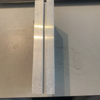2x Crydom D2450 SSR (50A) auf Aluminium-Kühlplatte