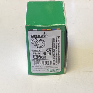 Schneider Electric ZB4BW34 Drucktaster-Kopf rot beleuchtbar Ø22mm NEU1