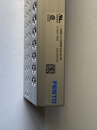 Festo VABM-L1-10G-G18-16-GR Anschlussleiste (573431) – NEU9