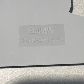60x Phoenix Contact D-STTBS 2,5 Abschlussdeckel 3038503 Deckel grau Neu o.OVP0