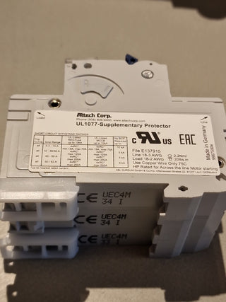 ABL Sursum 3C4UR Leitungsschutzschalter 3P 4A 480Y/277VAC Sicherungsautomat NEU5