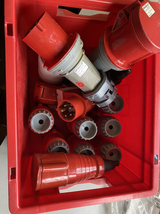 14x MENNEKES Industriestecker CEE-Stecker Posten Konvolut 16A / 32A GEBRAUCHT7