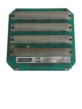 Schlatter I/O-Modul Interface Platine 400513.001.02 - Neu (Sonstige)2