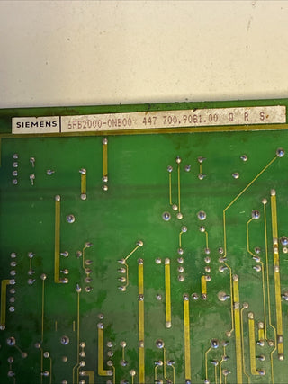 Siemens 6RB2000-0NB00 SIMODRIVE 6RB20 DC-FDD Reglerplatine Control Board5