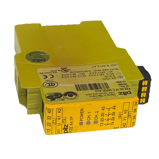 Pilz PZE X4.1P C 24VDC 4n/o Sicherheitsschaltgerät 787587 geb1