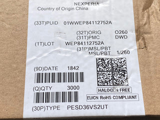 3000x Nexperia PESD36VS2UT TVS-Diode | SOT23 | 36V Unidirektional | Neu & OVP0