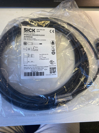 SICK YF2A14-050UB3XLEAX 2095608 M12 Female A-Coded PUR 4x0.34mm0