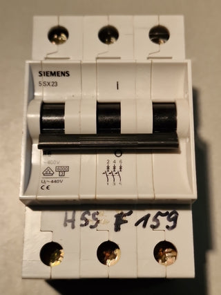 Siemens 5SX22 B6 Sicherungsautomat 3-polig 6A | Gebraucht & Geprüft0