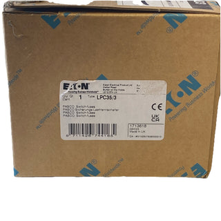 Eaton LPC35/3 Sicherungslasttrennschalter 3-polig DIII max 63A – NEU0