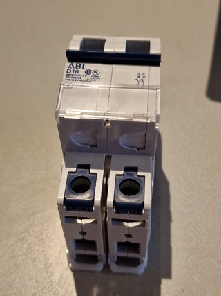 ABL 2D16TM Leitungsschutzschalter 16A 480Y/277VAC neu0