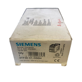 Siemens 3TF3001-0BB4 Leistungsschütz – NEU & OVP0