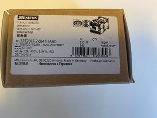 Siemens SIRIUS Koppelschütz 3RT2017-2KB41-1AA0 | S00 | 24V DC | NEU & OVP0