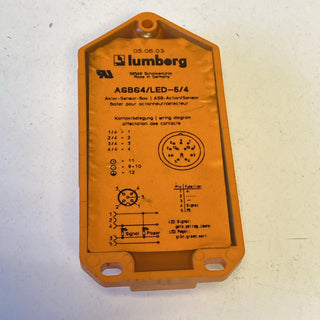 ASBS 4/LED 5-4 Verbindungszentrale M12 PIN: 5 Buchse 4A -15-80°C IP67 60VDC LUMB6