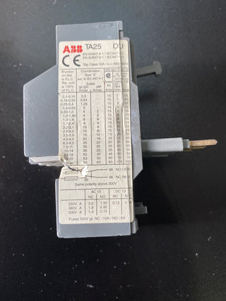 ABB TA25DU-6,5 Überlastrelais thermisch 1SAZ211201R1038 geb1