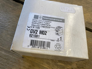 Schneider Electric (Telemecanique) GV2-M02 Motorschutzschalter NEU0