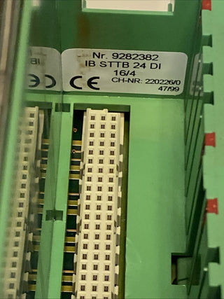 Phoenix Contact IB STTB 24DI16/4 Klemmteil 9282382 Interbus | Gebraucht2
