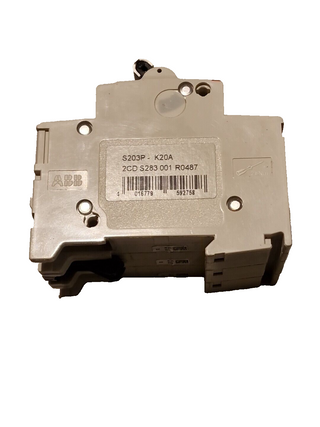 ABB S203P-K20 Sicherungsautomat 3-polig 20A K-Char. 2CDS283001R0487 Gebraucht2