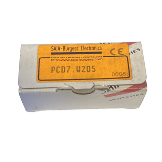 Saia Burgess PCD7.W205 – Analoges Ausgangsmodul (4…20 mA) – NEU & OVP0