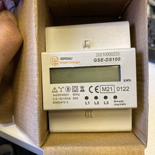NEU & OVP: B+G E-tech GSE-DS100 (DS100-00B) Drehstromzähler 100A | MID geeicht |3