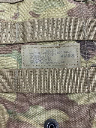 US Army USGI SOFLCS Triple 5.56 3-Mag Gewehr Schindel tasche OCP Multicam MOLLE2