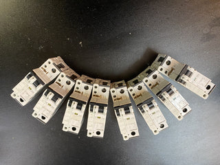 Siemens 5SY71 MCB C6 + 5ST3010 Hilfsschalter Block Kombi 15kA – Gebraucht3