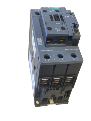 Siemens SIRIUS Leistungsschütz 3RT2036-1AL20 | 22kW | 230V AC | Baugröße S2 – Ge0