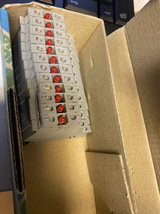 12x Phoenix Contact DIK 1,5-LA 24RD/O-M Initiator/Aktor Klemme neu1