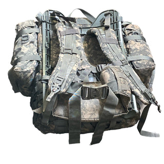 US ARMY MOLLE II RUCKSACK ACU,  + Gratis Bauchtasche, + Ein Zufall Pouch in ACU10