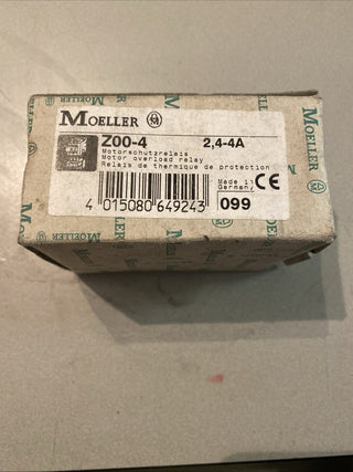 Klöckner Moeller Z00-4 Motorschutzrelais (2,4 – 4,0 A) | NEU & OVP