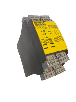 SCHMERSAL AES 2285-24V Sicherheitsrelaisbaustein Gebraucht, getestet4