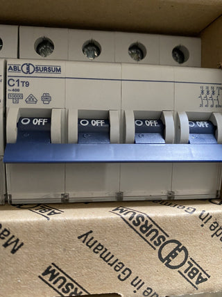 ABL Sursum C1T9 Leitungsschutzschalter, Sicherungsautomat 400V0