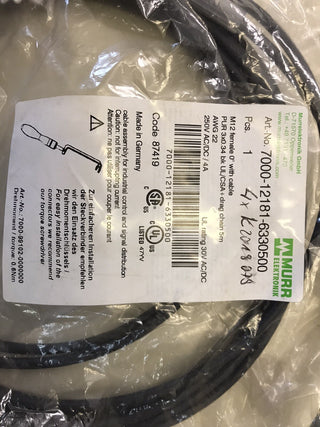 M12 St. 90° / M12 Bu. 0° CANopen/DeviceNet7