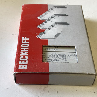 Beckhoff EL4038 | 8-Kanal-Analog-Ausgangsklemme -10...+10V | NEU & OVP
